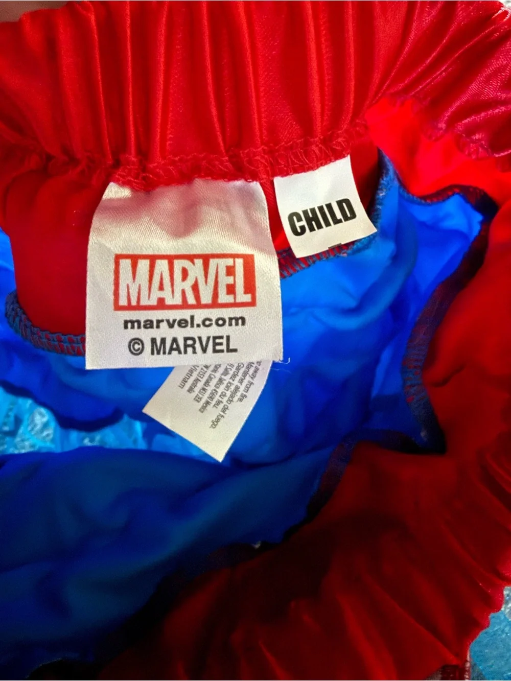 Marvel Blue Star Tutu Skirt with Red Waistband - Picture 4 of 5